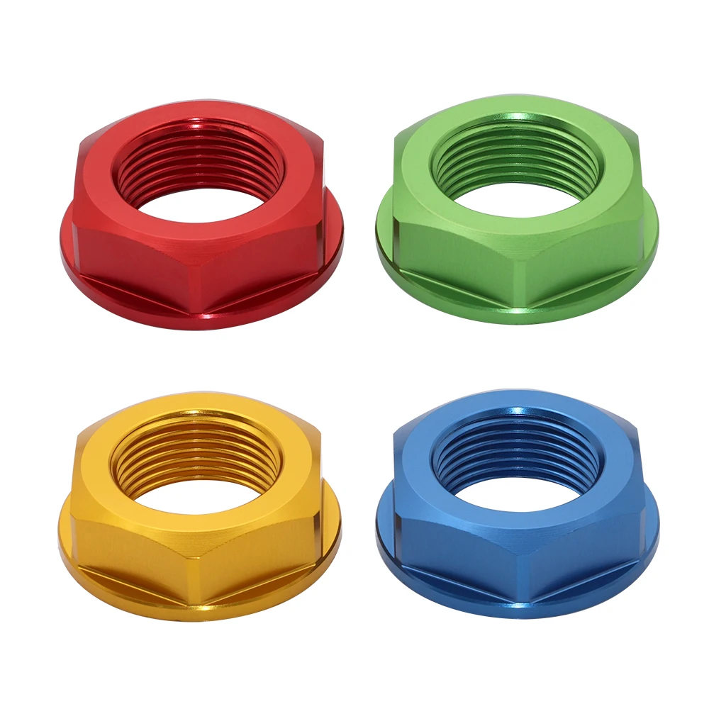 

M22 Motorcycle Rear Wheel Axle Nut Screw Bolt For Honda CRF250R CRF450R For Kawasaki KX250F For Yamaha YZ250F For Suzuki RMZ250