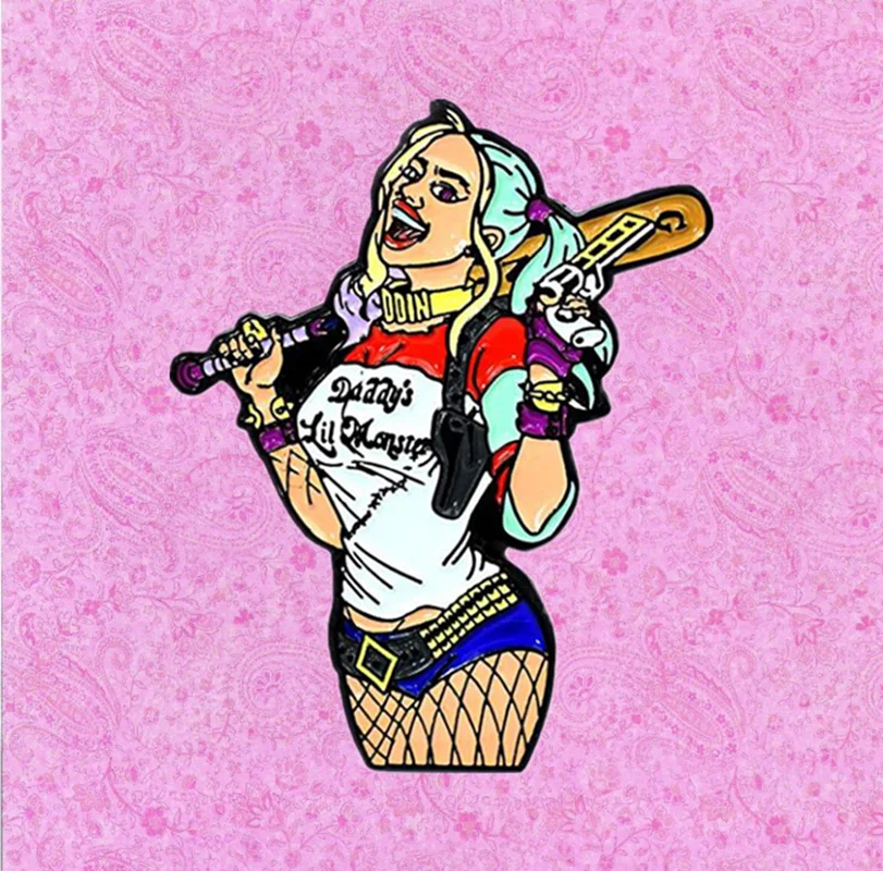 Джокеров пользу суперзлодеев Готэм-Сити для девочек с принтом Daddy's Little Monster