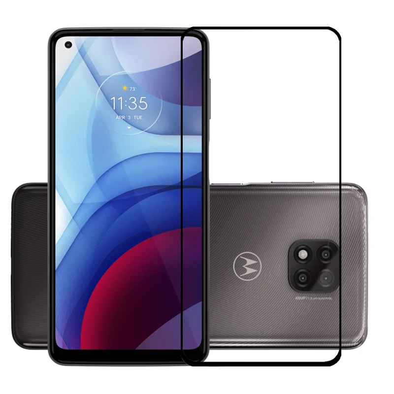 

Full Cover Screen Protector For Motorola Moto G Power (2021) Scratch Proof Protective Films Tempered Glass
