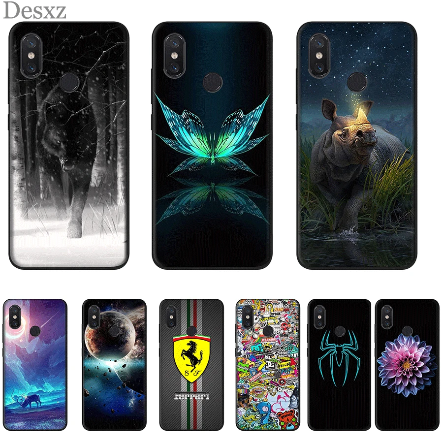 Чехол для мобильного телефона из ТПУ Redmi версия 4 4X5 6 7 Pro 5A Prime Cover Beast Animal | Мобильные