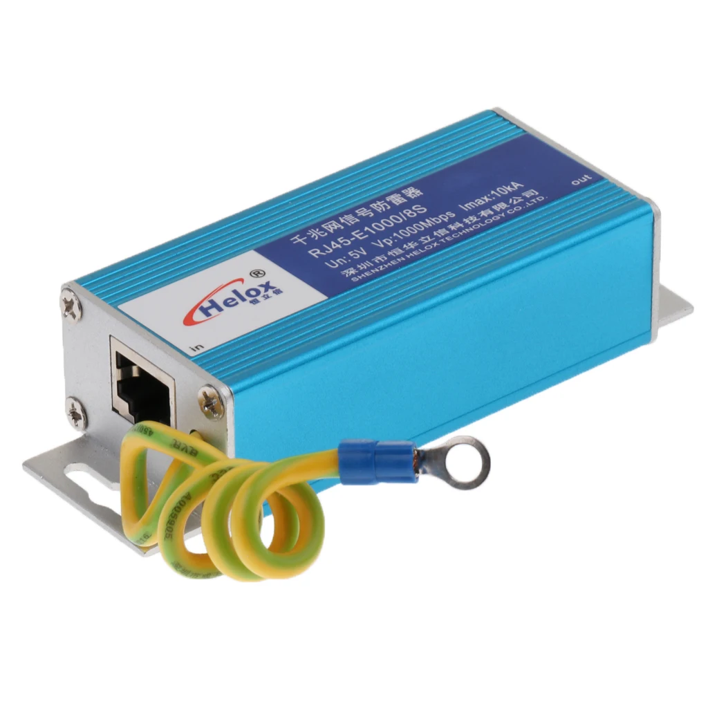 Гигабитное устройство защиты от Ethernet Защита перенапряжения-сетевой разрядник