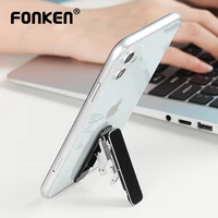 Portable Folding Holder for Phone Ultra Thin Metal Cellphone Stand Movie Live Broadcast Desktop Stand Smartphone Accessories