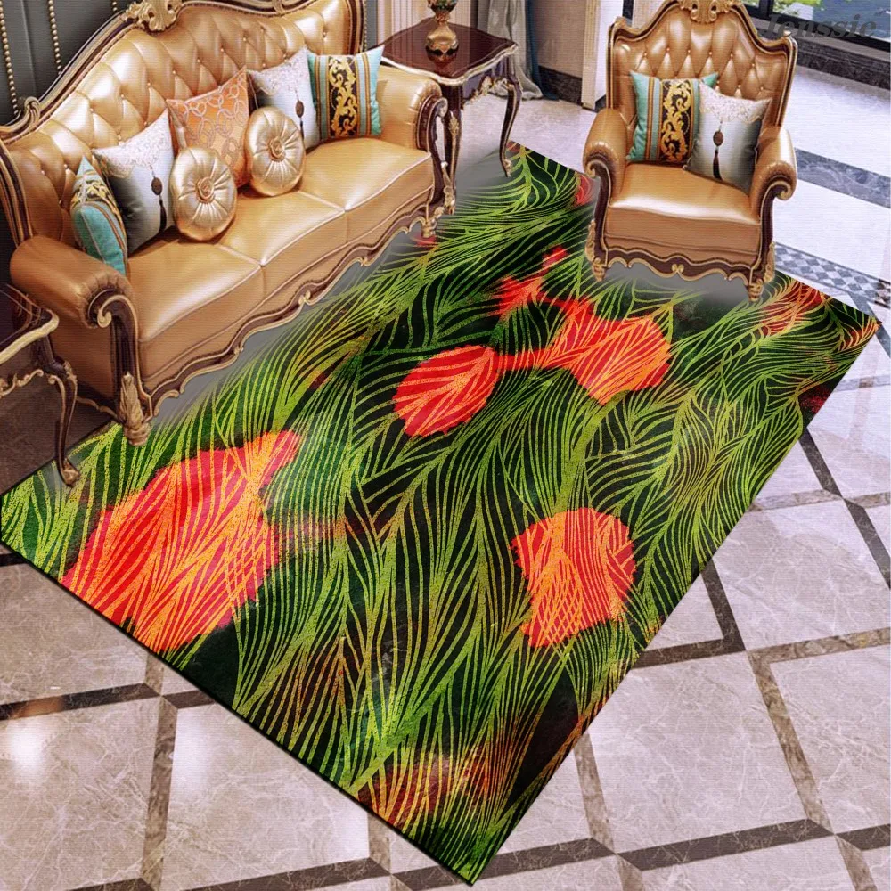 

Abstract Texture Carpet Non-Slip Area Carpet Fashion Doormat Bathroom Floor Mat Striped Geometric Marble Rugs For Living Room