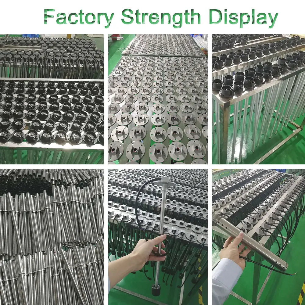 

Sewage Level Gauge Sensor with Flange Water Meter Flange Magnetic Flow Sensor For Sewage liquid Water Level Indicator 0-190 ohm