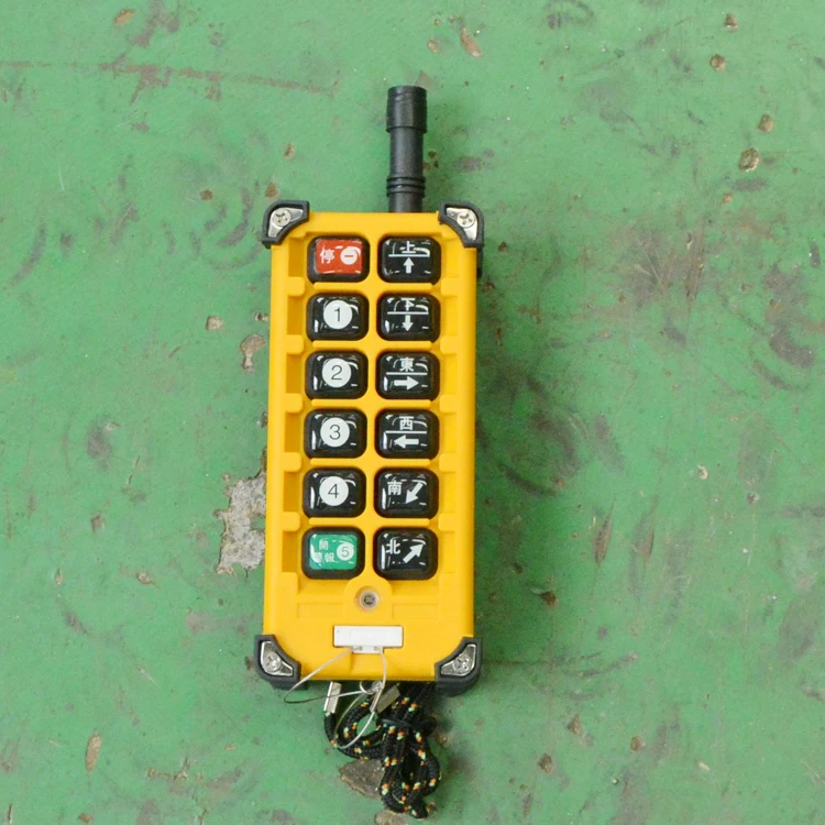 

Industrial wireless remote controller for crane and electric hoist