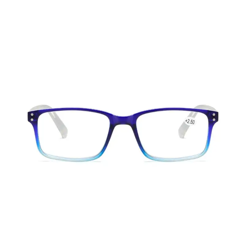 Простые удобные очки для чтения легкие мужчин и женщин квадратная рамка ПК