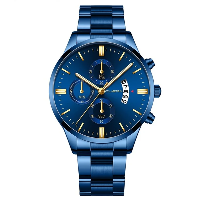 Новые мужские деловые повседневные часы Топ люксовый бренд кварцевые наручные