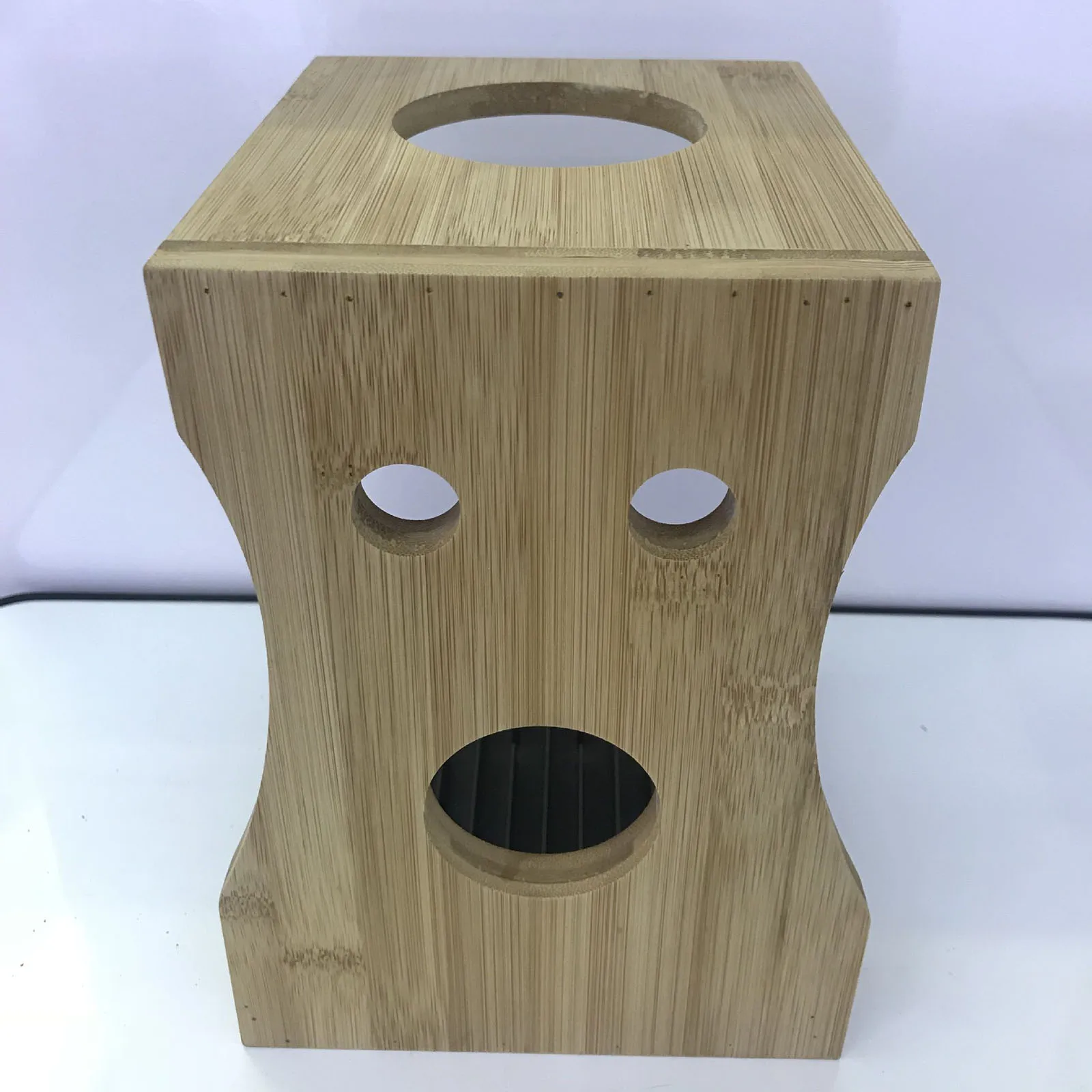 

Pour Over Coffee Glass Dripper Bamboo Coffee Filter Stand for Home Kitchen Coffee Maker Tools