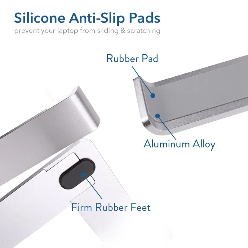 Съемная подставка для ноутбука подставка-держатель Macbook Air Pro 11 12 13 15 портативный