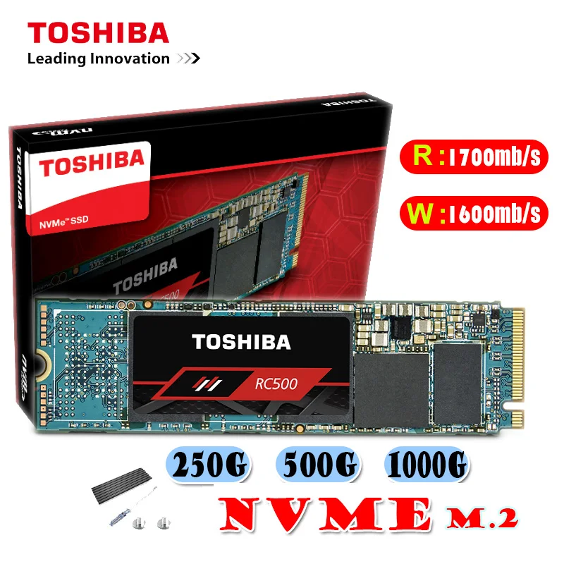 TOSHIBA оригинальный RC500 RC100 120 ГБ 250 500 Гб Твердотельный накопитель M.2 SSD для ноутбука