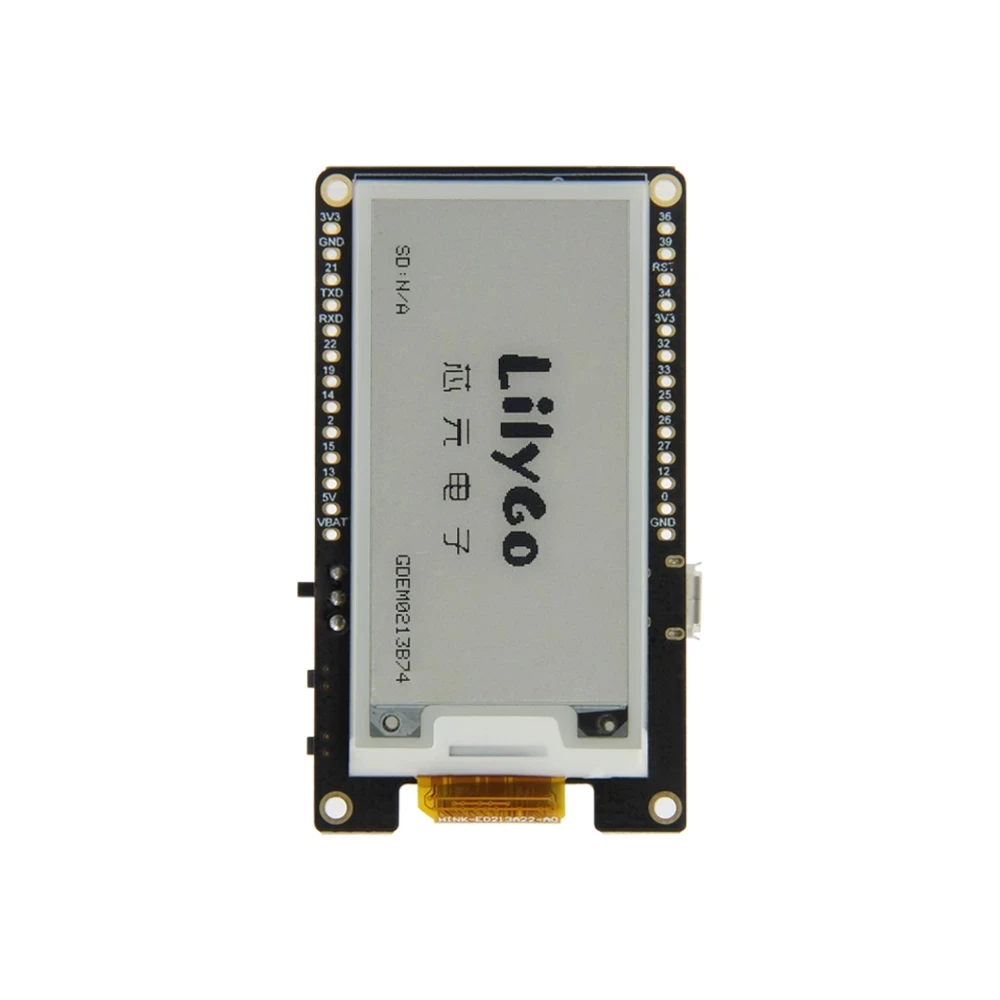 LILYGO®TTGO T5 V2.3.1 _ 2 13 дюймовый экран электронной бумаги новый чип драйвера|Печатные
