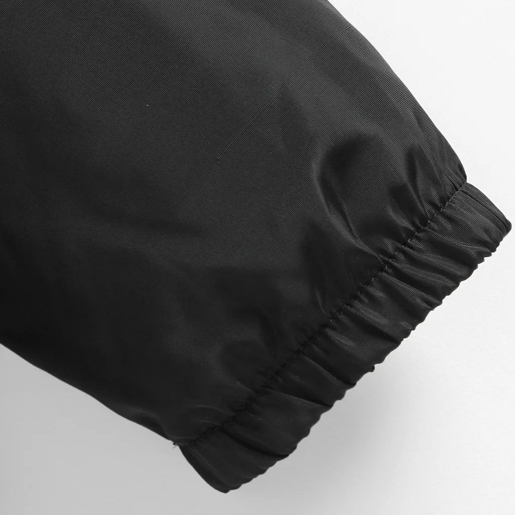 Женская тонкая ветровка с капюшоном Chamsgend трехцветная стеганая спортивная