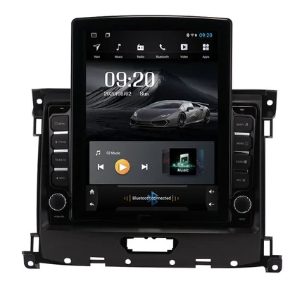 

9.7" octa-core tesla style vertical screen Android 10 Car GPS video Multimedia for Ford Everest Ranger 2016-2018