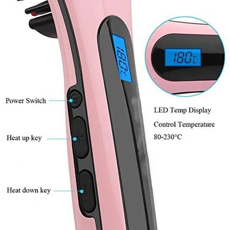 Волшебная расческа для волос электрическая прямых ионный выпрямитель щетка со