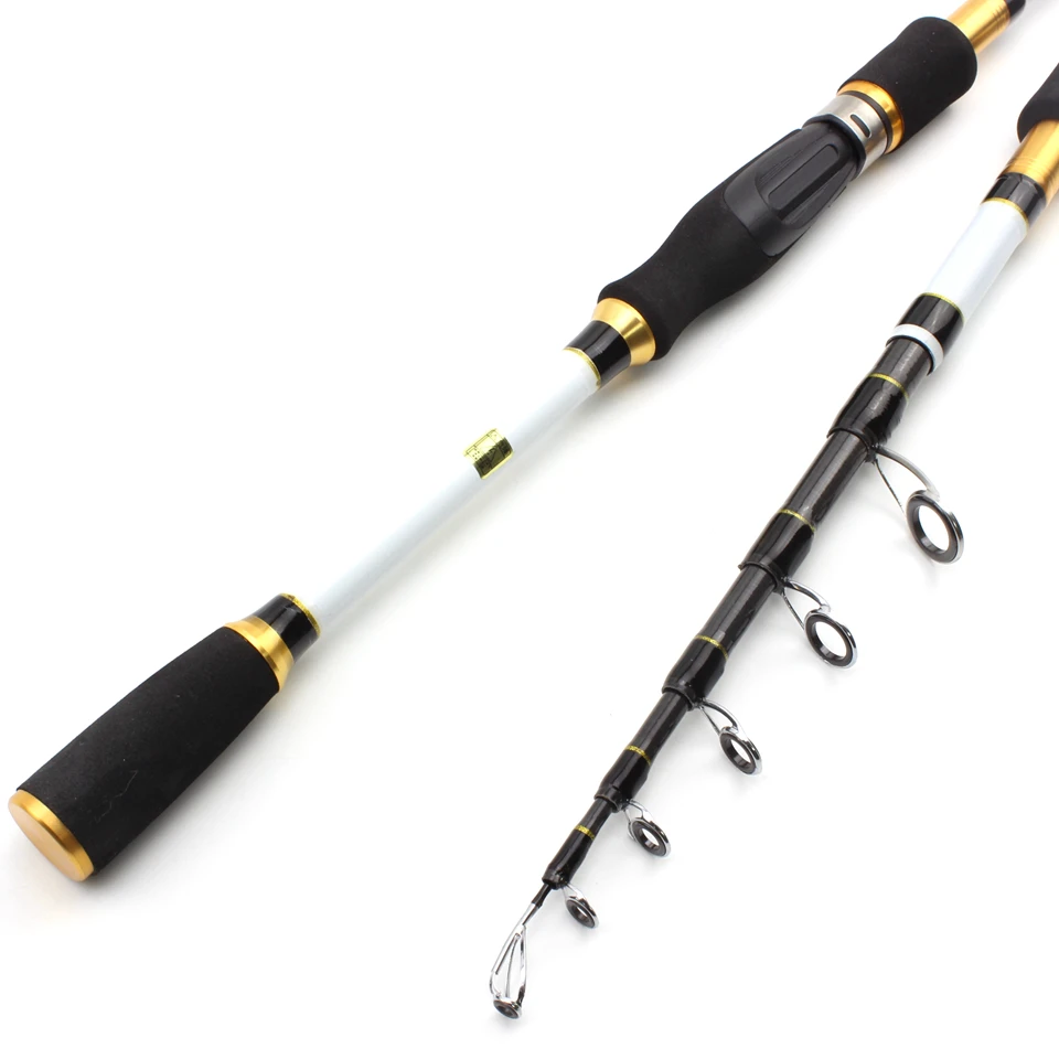 

1.8m2.1m2.4m2.7m fast carbon lure rod Spinning Fishing rod Travel telescopic fishing Tackle Lure Weight 7-28g fishing fish pole