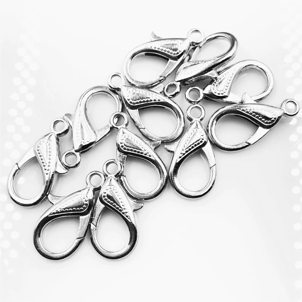 100 шт. металлические застежки-карабины в виде глаз | Украшения и аксессуары