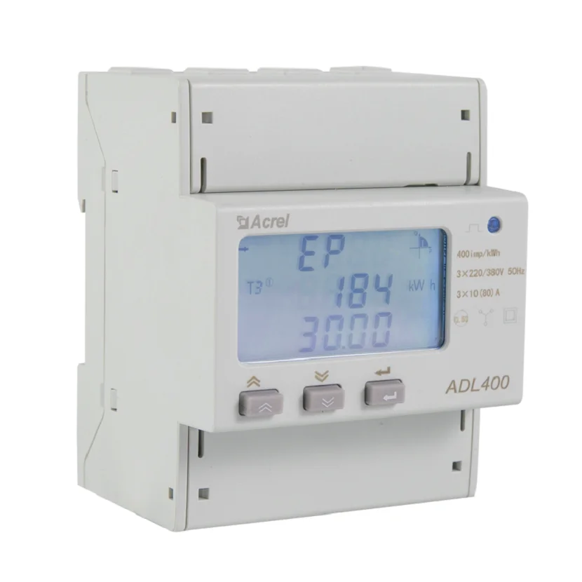 

Электрический измерительный прибор Acrel ADL400, 3-фазный Электрический измеритель