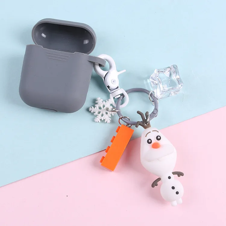 Disney elsa Anna Frozen keychain children's doll accessories princess toys creative cartoon small gift bag ornaments | Игрушки и