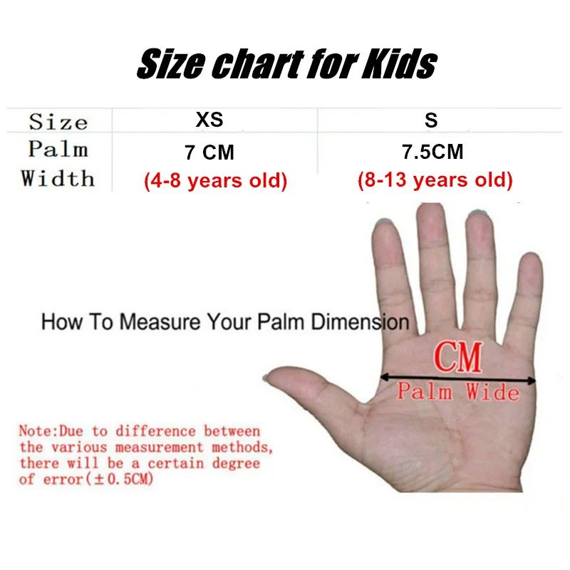 

Cycling Gloves Half Finger Skate Child Mountain Bike Bicycle Gloves Sports Gloves for Boys and Girls Children