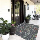 Американский дизайн, коврик для входной двери, ковер, противоскользящий ПВХ, Пользовательские Коврики для дверей прихожей, кухонный коврик, коврик для ванной, можно разрезать, коврики для дома