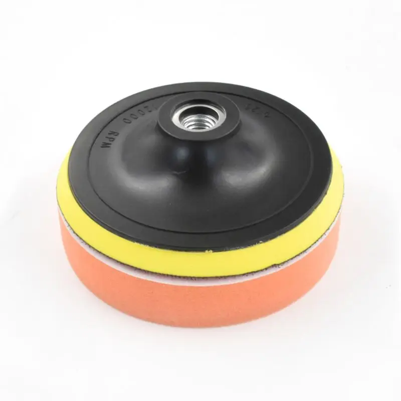 

P82B 7Pcs/set Polishing Pad Soft Wool Ball Bonnet Kit 5" Wheel Pad Disc Abrasive Tool