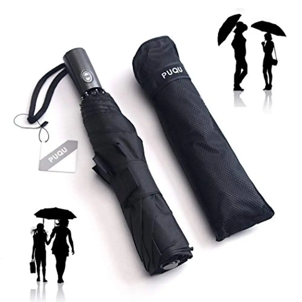 Ветростойкий складной автоматический зонт дождь для женщин авто Роскошные