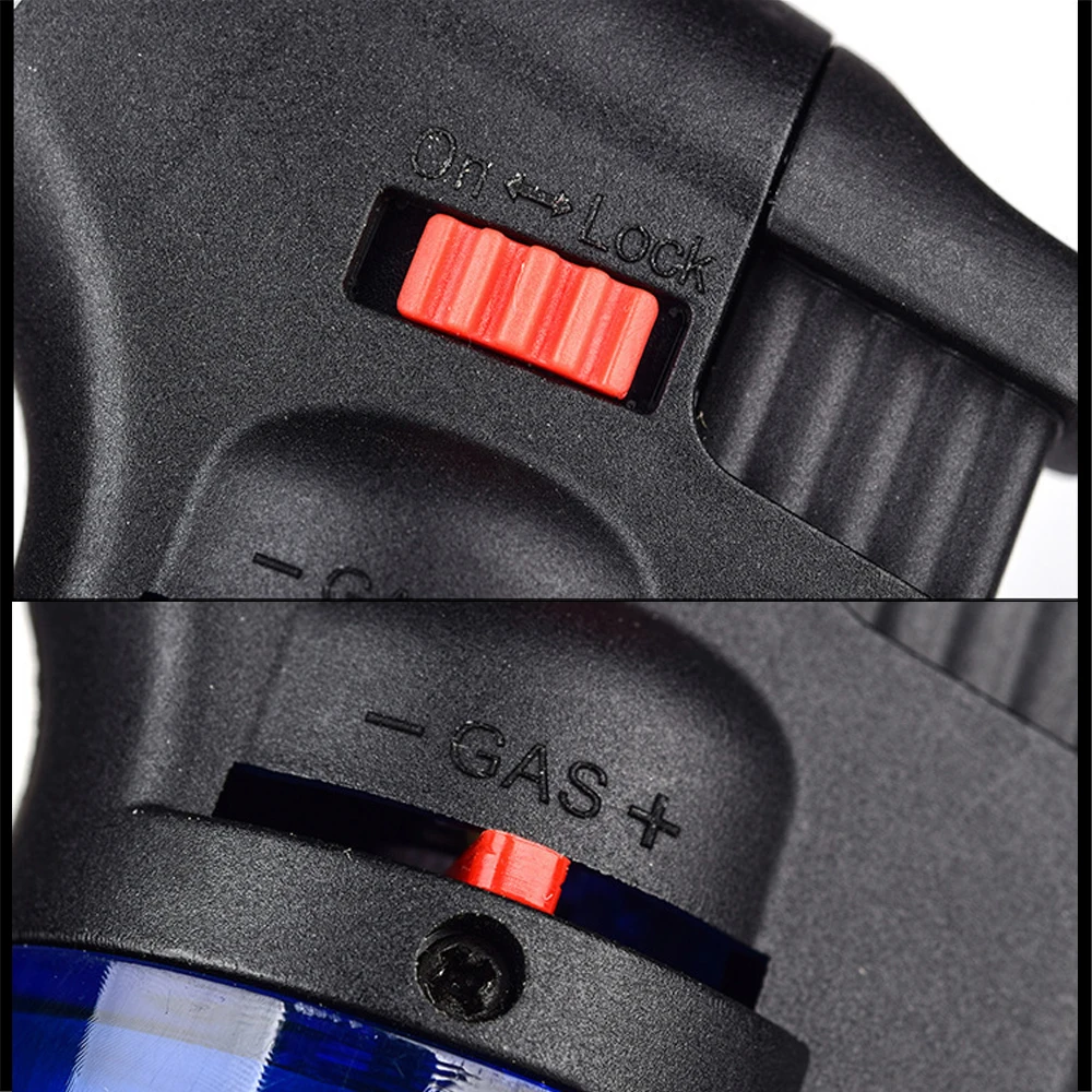 Супер-струйная зажигалка надувная Регулируемая Бутановая газовая турбо-факел