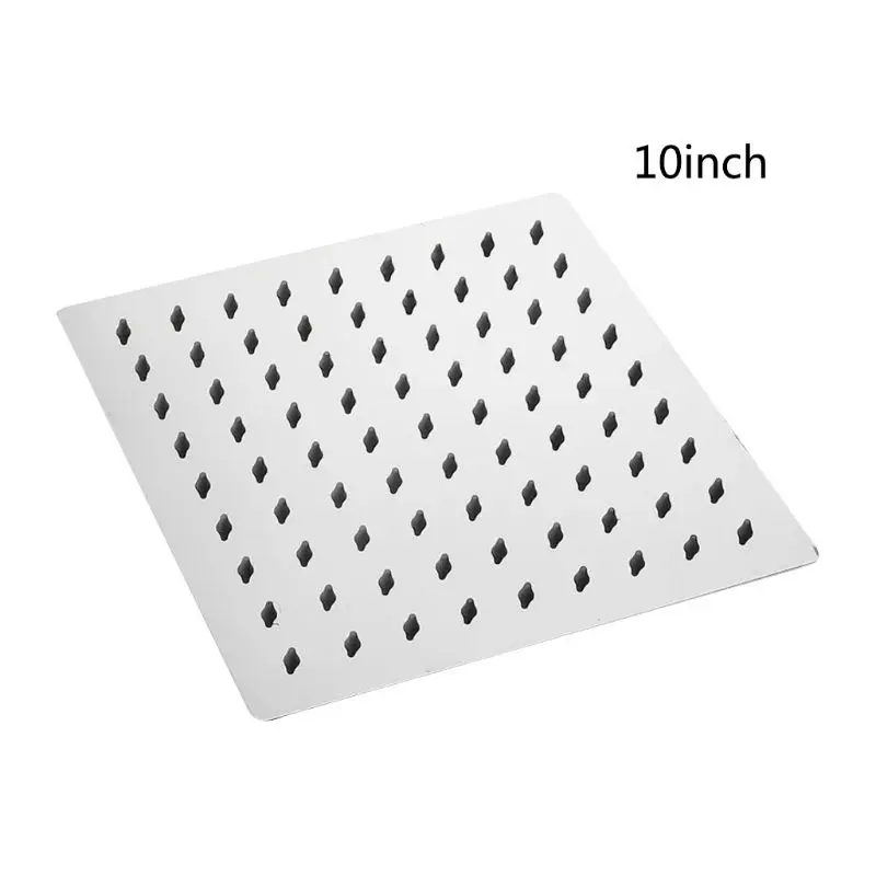 

Round/Square Stainless Steel Showerhead Bath Faucet Rainfall Rain Shower Head