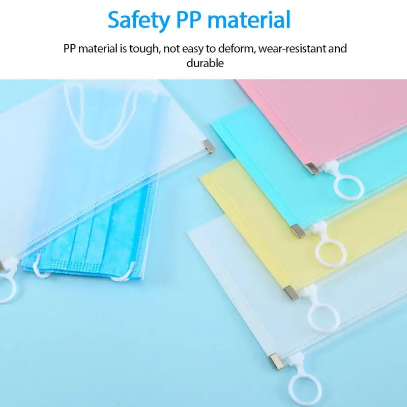 Сумка для хранения масок лица Мини Портативная маска косметический контейнер на