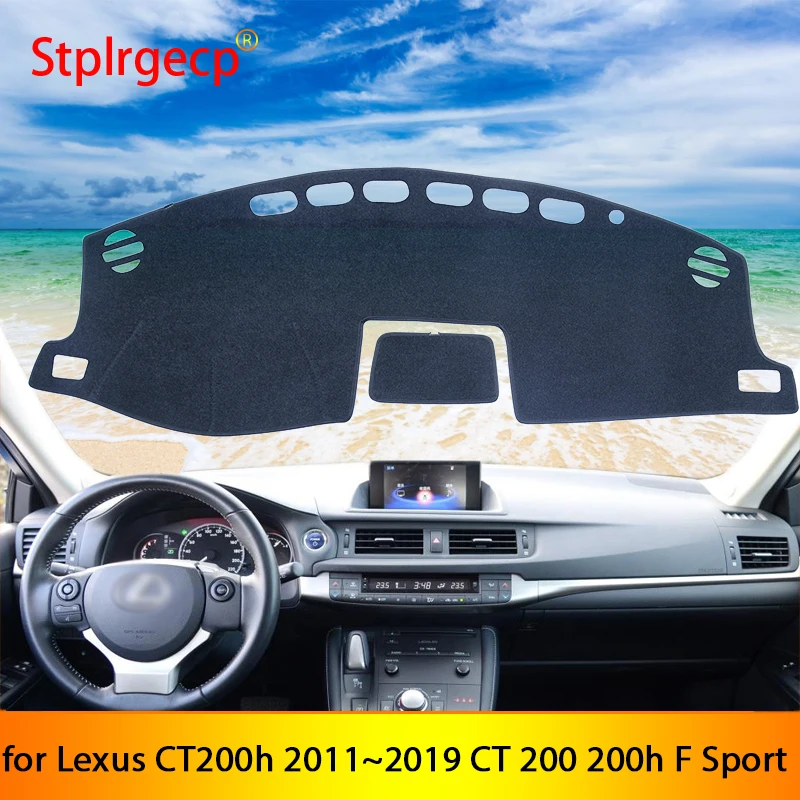 Для Lexus CT200h 2011 ~ 2019 CT 200 200h F спортивный Противоскользящий коврик для приборной