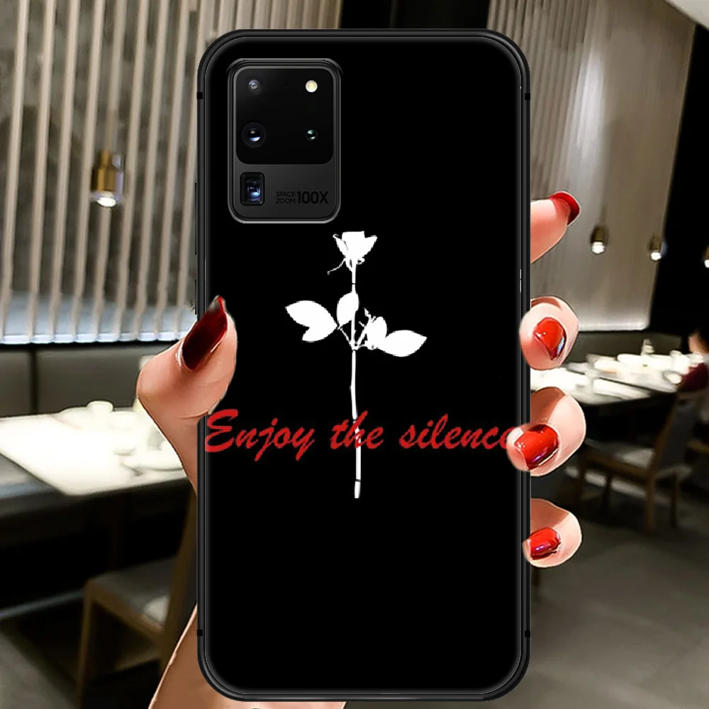 

Depeches Band Mode Phone Case Cover Hull For Samsung Galaxy S 6 7 8 9 10 e 20 Edge Uitra Note 8 9 10 Plus black Shell Soft Prime