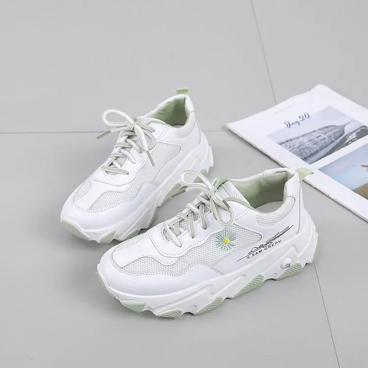 Женские кроссовки из дышащего сетчатого материала легкие в уличном стиле