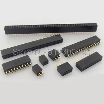 Высокое качество 20 шт./лот 2x5 Pin 10P 2 54 мм Двухрядные Женский прямой Header 2*5 |