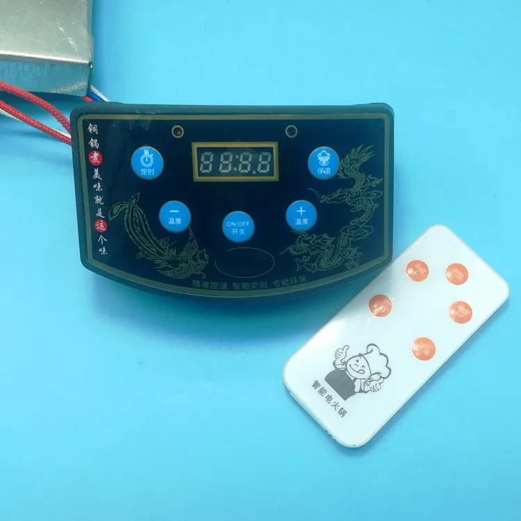 

Electric Hotpot Controller Digital Switch Remote Control Timing Heating Plate Temperature Regulation Customization