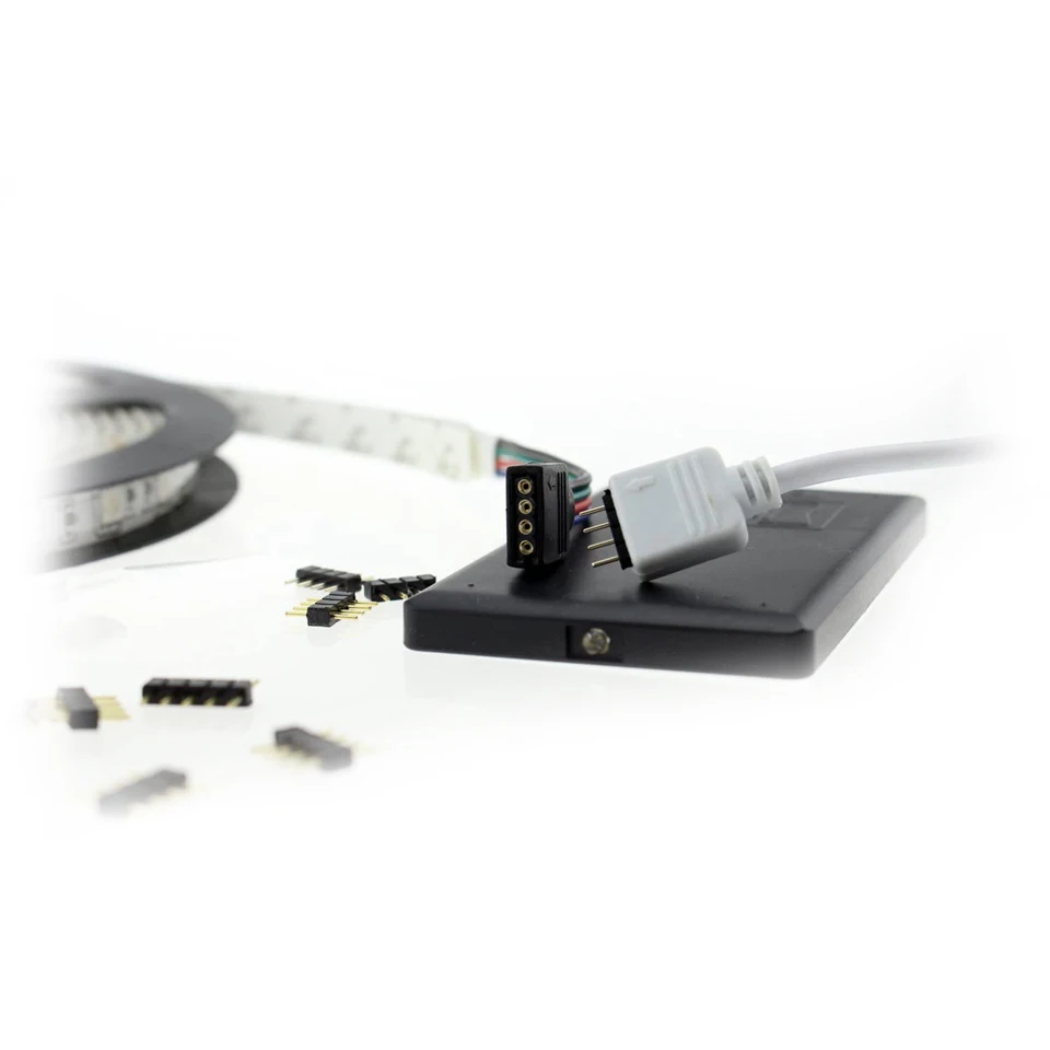 4-контактный разъем RGB 4-контактная игла двойной для светодиодных лент 2835 5050