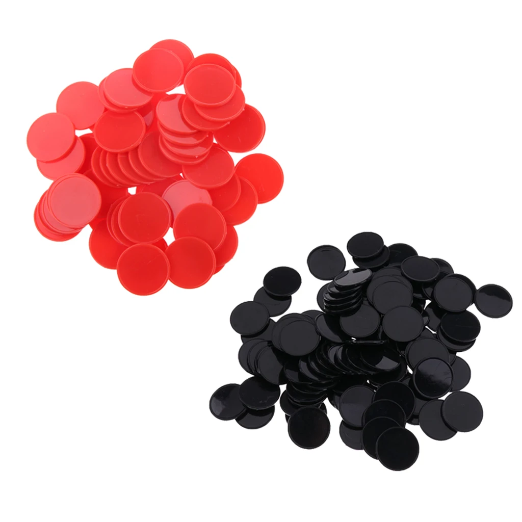 200 шт. детские пластиковые фишки для игры в покер | Спорт и развлечения