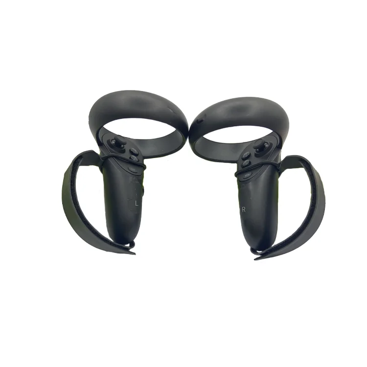 

Adjustable Knuckle Strap+Silicone Skin Cover For Oculus Quest / Rift S VR Headset Grip Touch Controller Protective Accessories