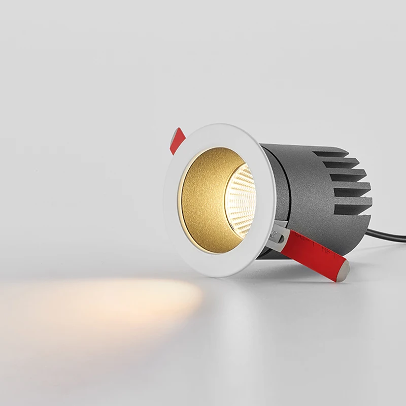 SCON узкие рамки антибликовые светодиодные прожекторы 15 Вт 20 простой современный