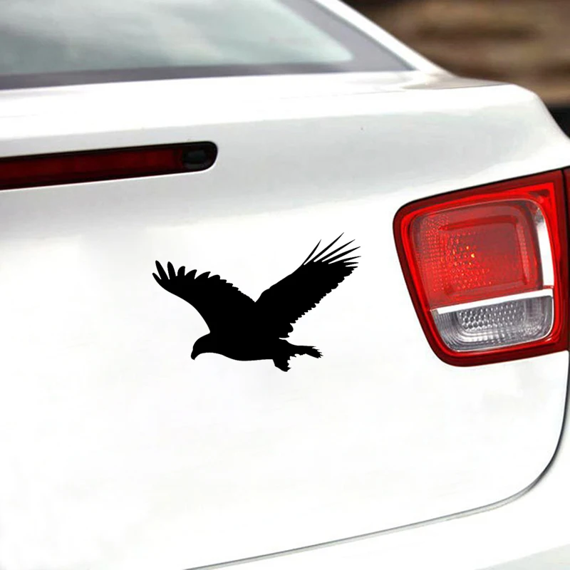 

Car Sticker Fun Eagle Bird Fun Car Sticker Car Motorcycle Exterior Accessories Waterproof PVC Sticker 17cm*11cm