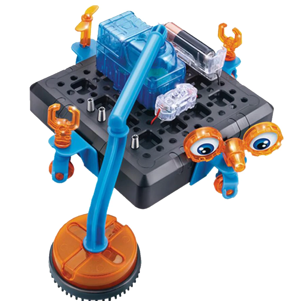 

DIY Electronics Learning Kits DIY Powerful Cleaning Robot Model Physical