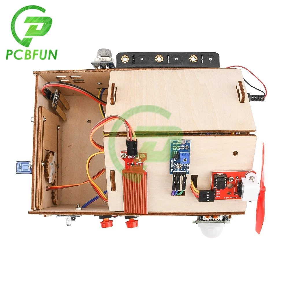 Обучающий набор умный дом с дополнительной платой для Arduino сделай сам + полный