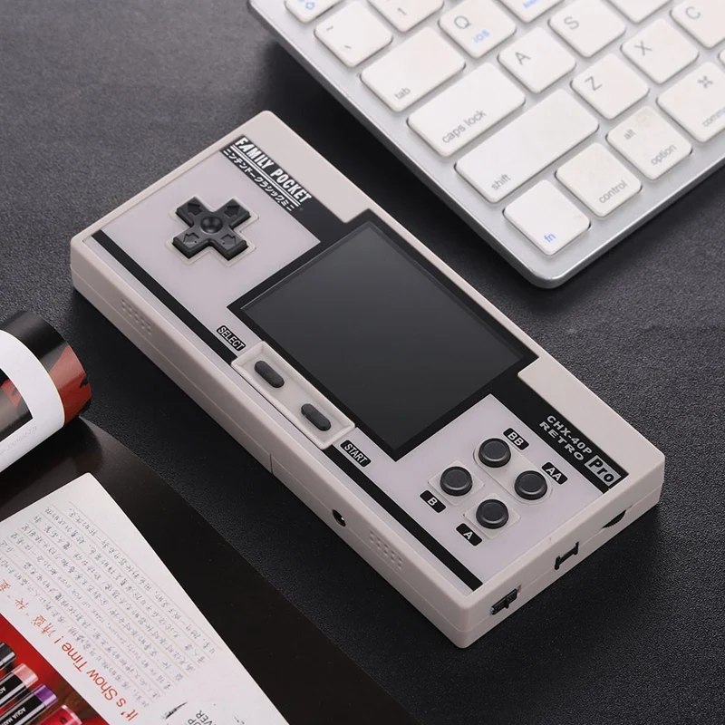 2Pcs Handheld Game Console: 1Pcs 3.0-Inch Sn Player 348 Games White &amp 2.4 Inch IPS 188 Classic Gold | Электроника