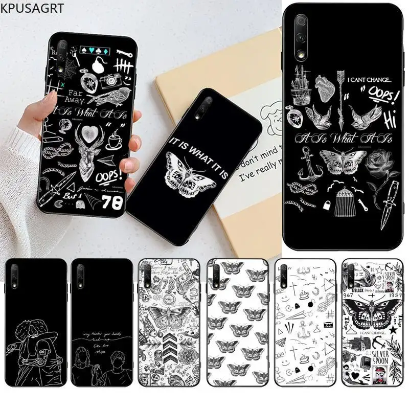 Чехол для телефона с татуировкой Ларри стилинсона в одном направлении Huawei Nova 6se 7