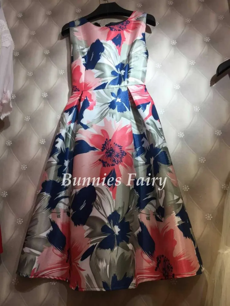 BunniesFairy весеннее винтажное розовое Ретро цветочное зеленое платье-майка без рукавов с цветочным принтом для свадьбы черное свободное платье с принтом - Цвет: 11