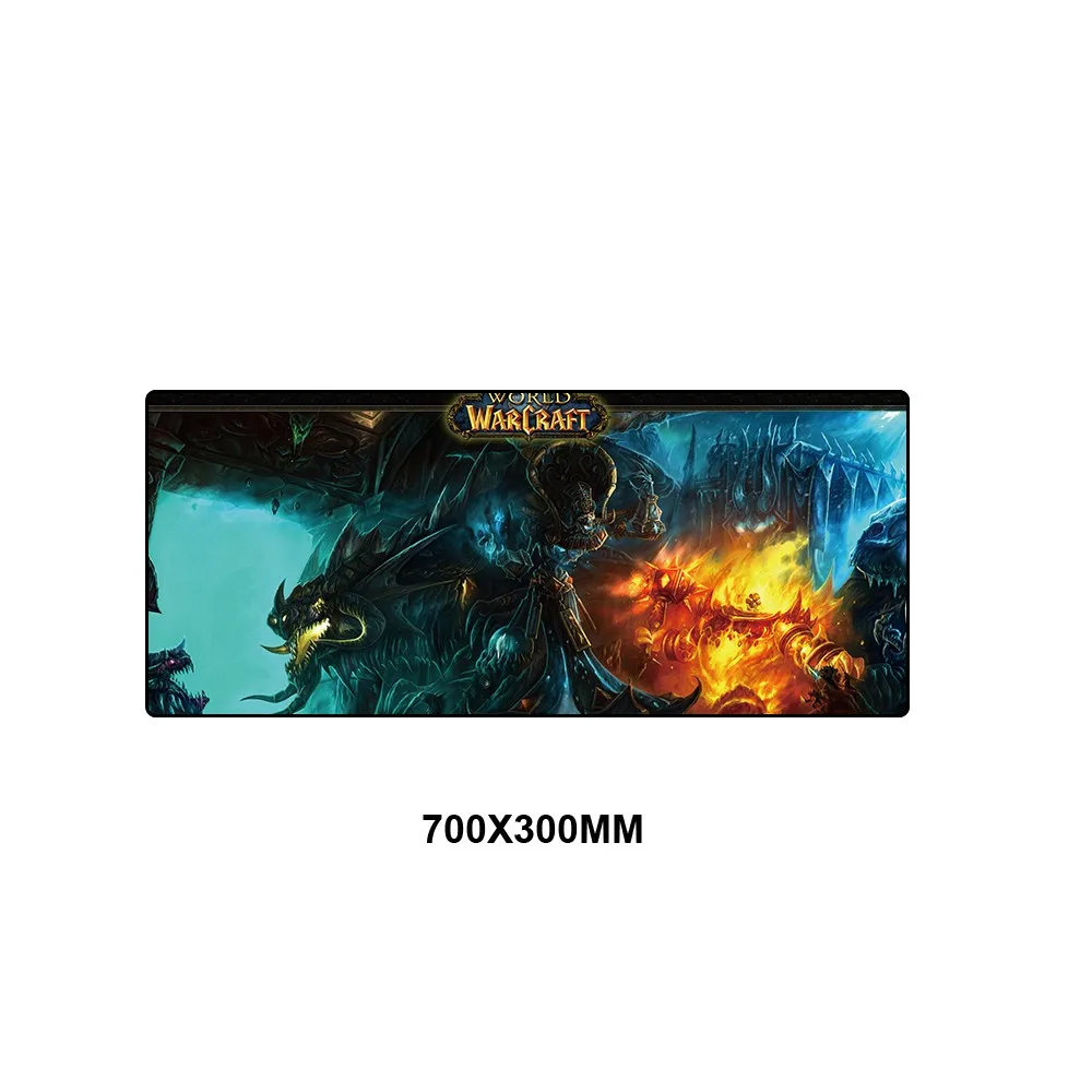 Игровой коврик для мыши 70X30 см для World of Warcraft, коврик для мыши, большой размер XL, коврик для мыши с клавиатурой, для игрового ноутбука, резиновый коврик для компьютера, ПК, скоростной коврик - Цвет: MSSJ-RW013
