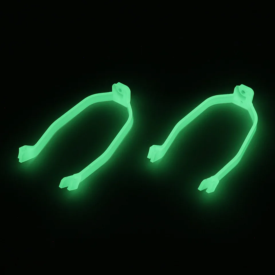 2pcs Luminous Электрический самокат, ЗАДНИЙ КРОНШТЕЙН БРЫЗГОВИКА, жесткая поддержка для Xiaomi M365, самокат для Xiaomi M365 Pro, самокат M365, запчасти - Цвет: 2pcs Luminous