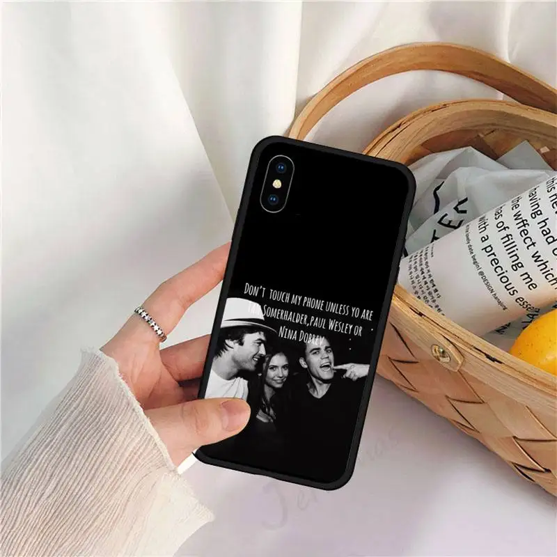 

The Vampire Diaries TV series Phone Case for iPhone 11 12 mini pro XS MAX 8 7 6 6S Plus X 5S SE 2020 XR