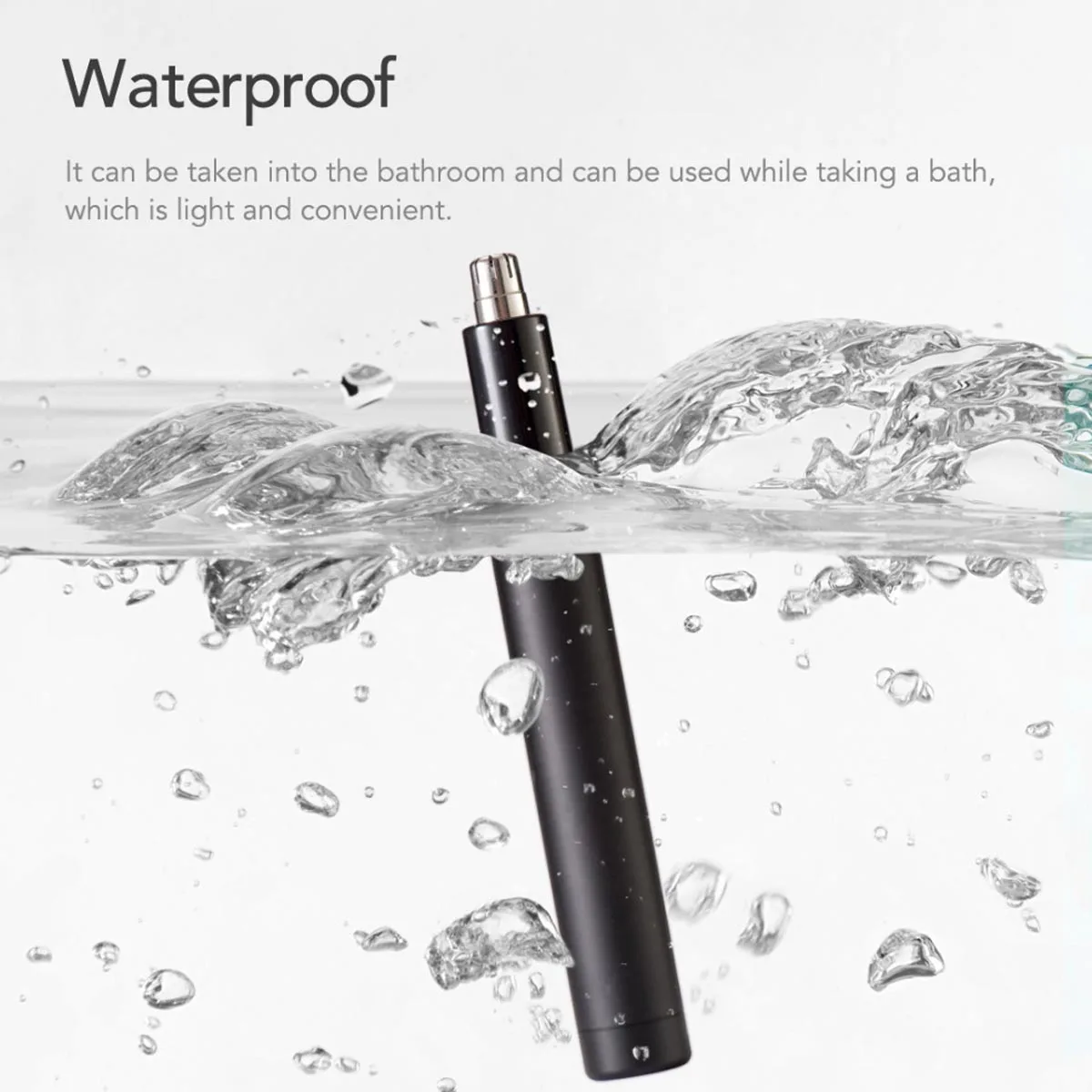 

For Xiaomi Mini Electric Nose Hair Trimmer Safe Nose Hair Shaving Machine Waterproof Face Care Facial Cleaning Makeup Tools