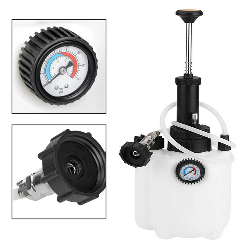 Вакуумный тормозной масляный кастрюль 3 л Насосная машина автомобильный станок