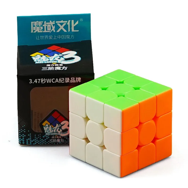 MoYu Cubing класс MeiLong 3C 3x3x3 магический куб stickerless Magico Cubo обучающие игрушки для детей |